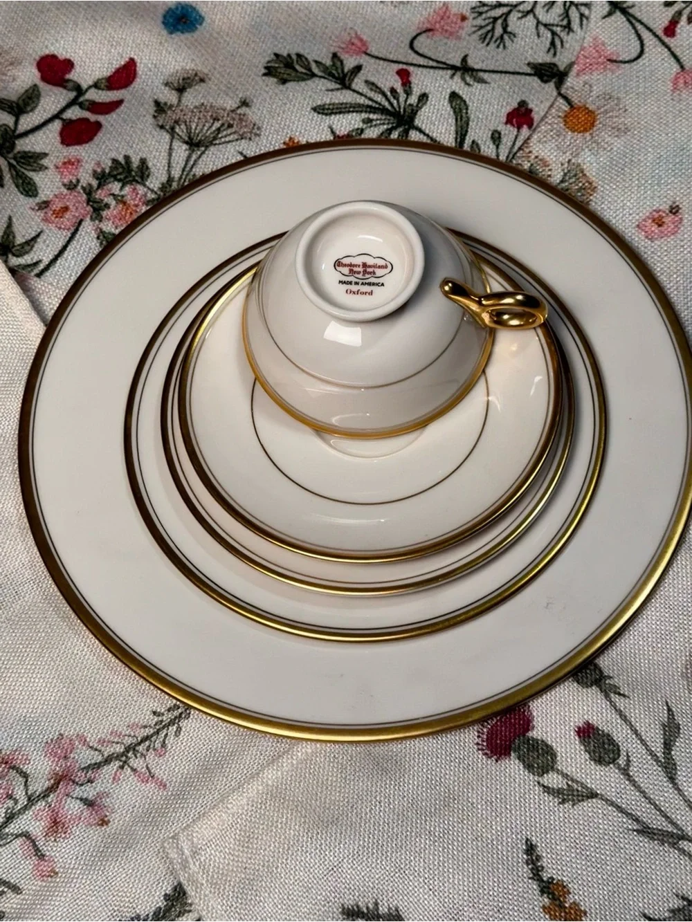 Theodore Haviland New York Vintage 5-piece  Place Setting (6) available